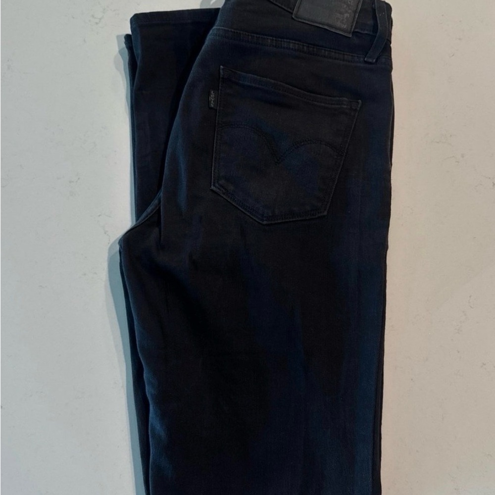 Levi’s Black Skinny Jeans 721 High Rise 29